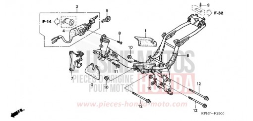 CARROSSERIE DE CHASSIS ANF1257 de 2007